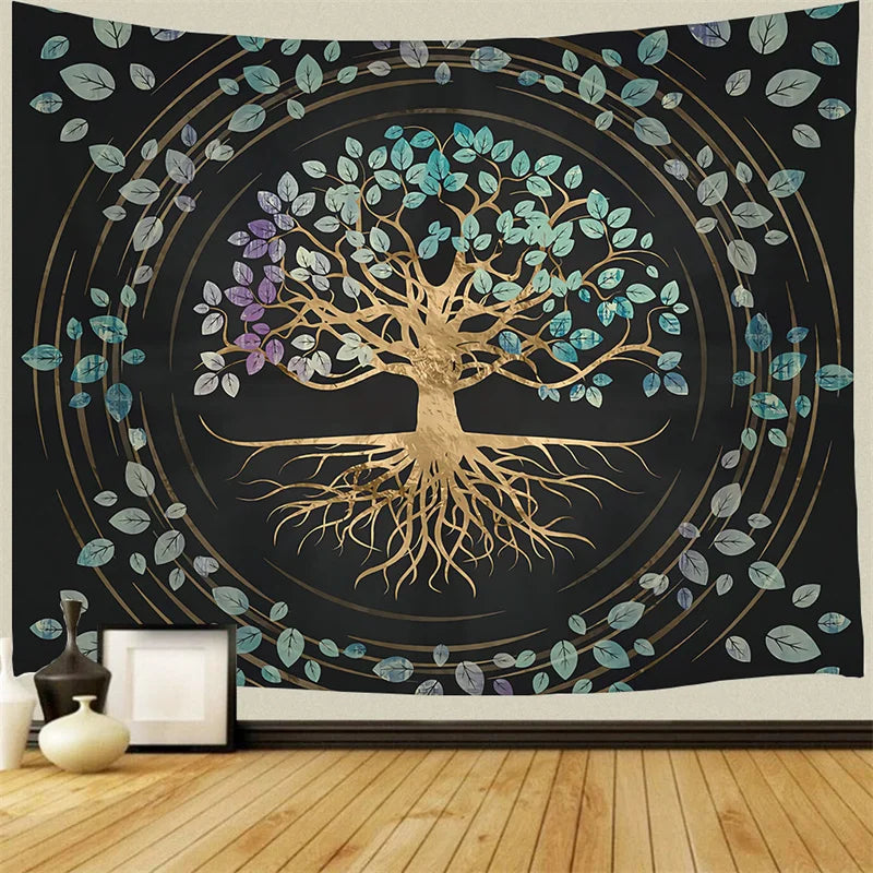 Tree Of Life Tapestries - New Age Realms