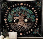 Tree Of Life Tapestries - New Age Realms