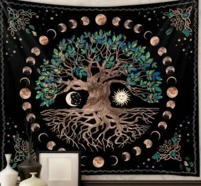 Tree Of Life Tapestries - New Age Realms