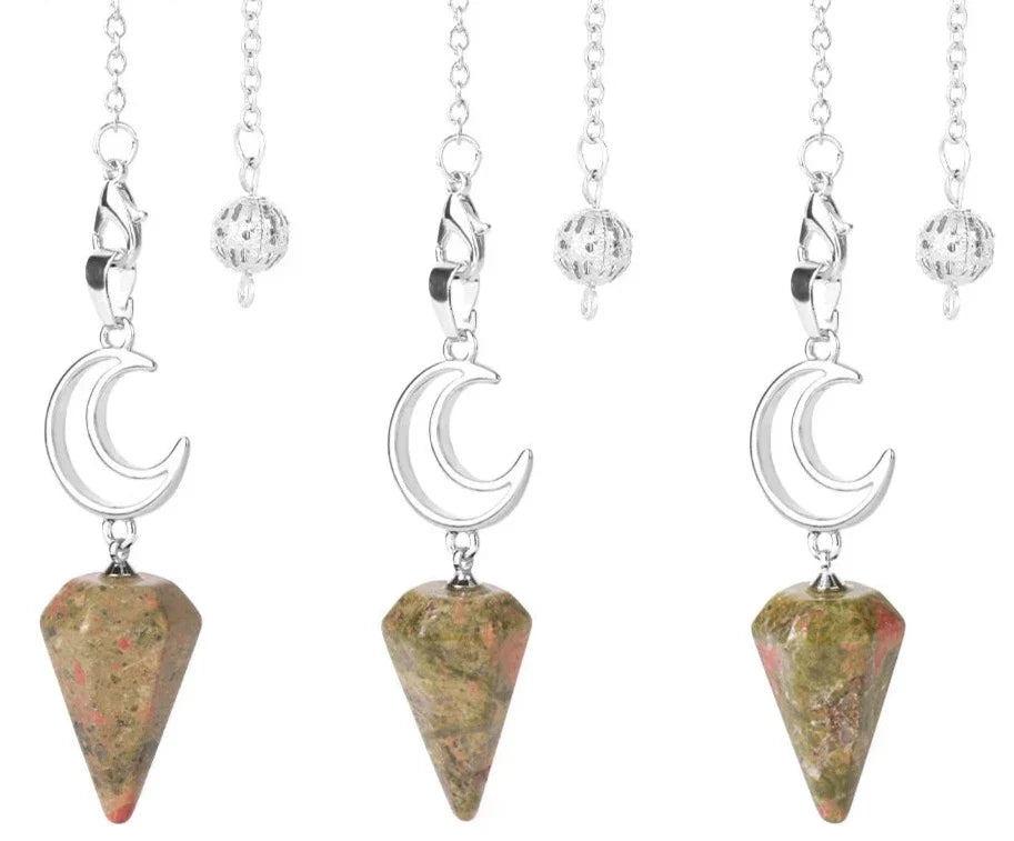 Péndulos de Luna Creciente de Cristal