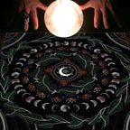 Tarot Moon and Sun Tree Tablecloth - New Age Realms