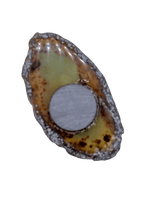 Agate Slice Crystal Fridge Magnet - New Age Realms