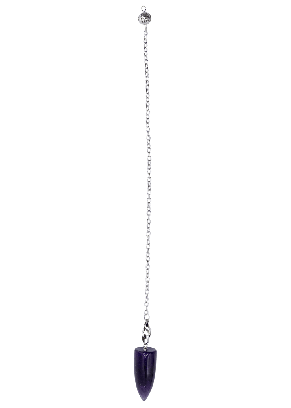 Amethyst Tear Drop Pendulum - New Age Realms