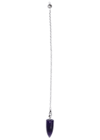 Amethyst Tear Drop Pendulum - New Age Realms