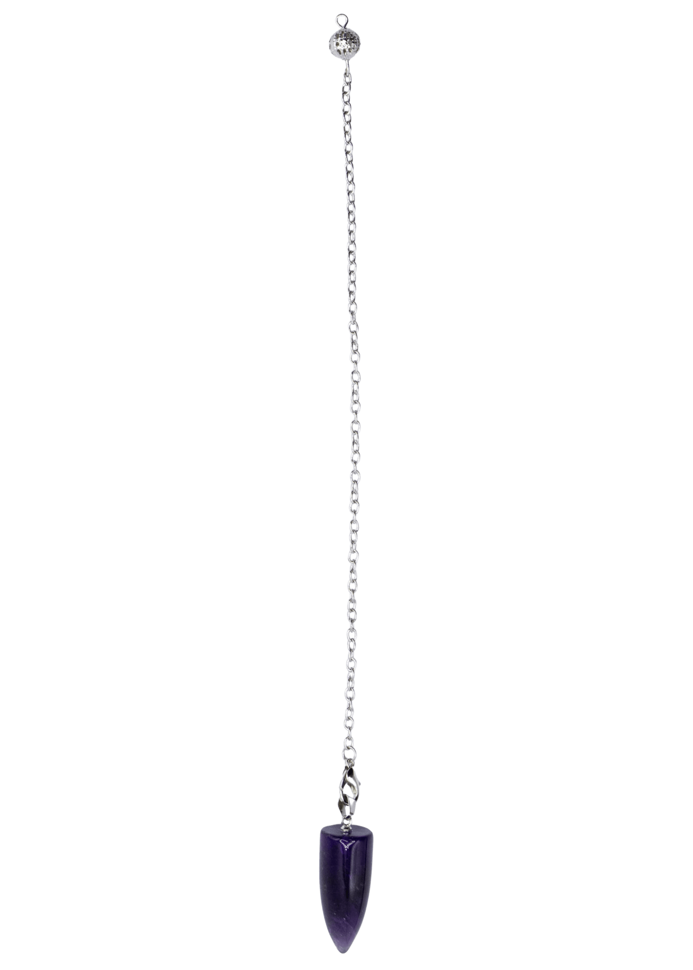 Amethyst Tear Drop Pendulum - New Age Realms
