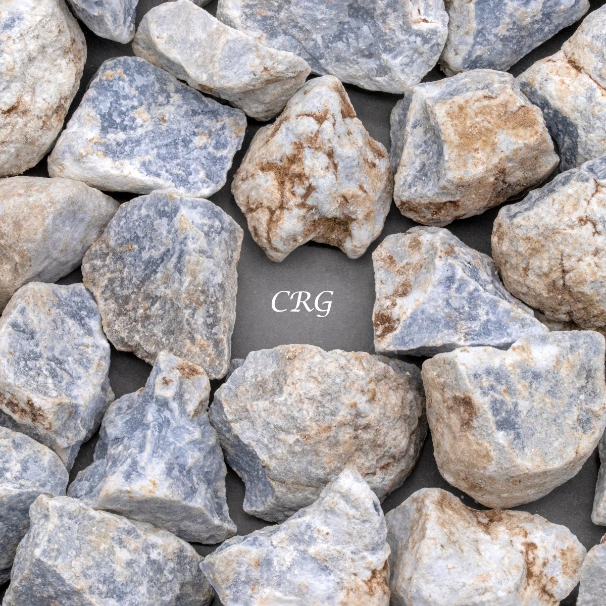 Angelite Rough (Size 1 To 2 Inches) Wholesale Raw Crystals Minerals Gemstones - New Age Realms