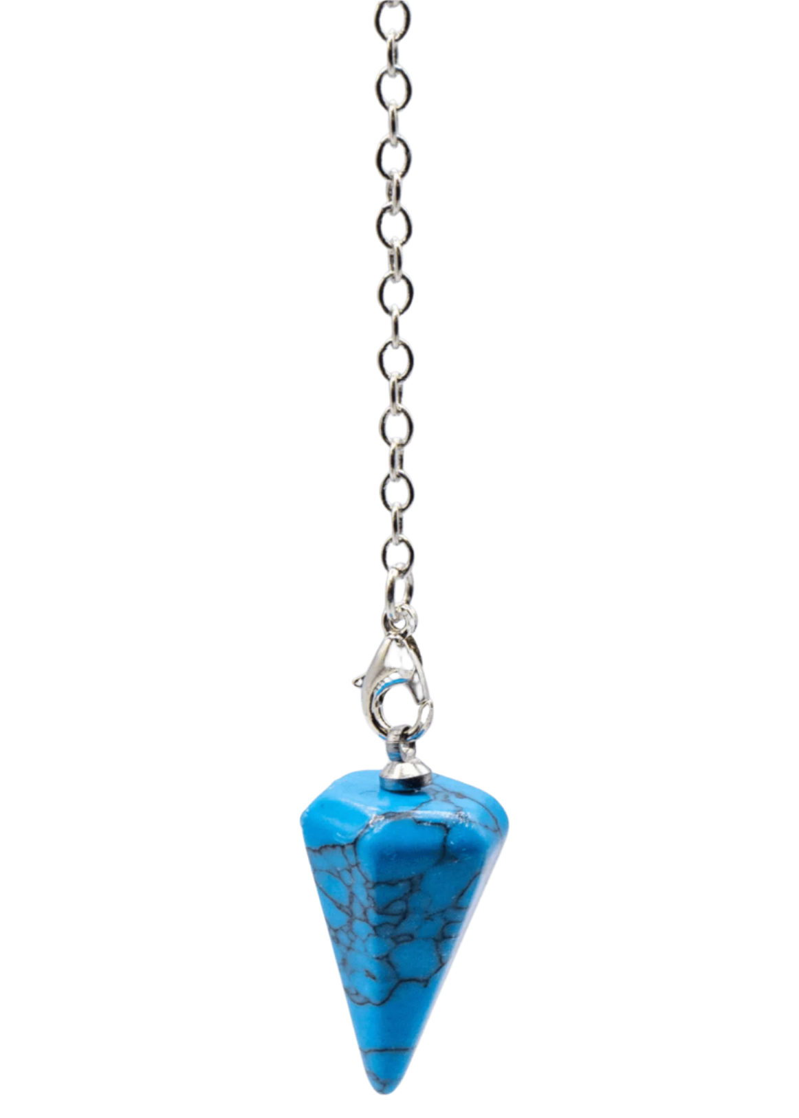 Blue Howlite Crystal Pendulum - New Age Realms