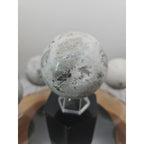 1 Each Natural Golden Pyrite & Jasper Crystal Sphere Ball Polished 55mm + - New Age Realms