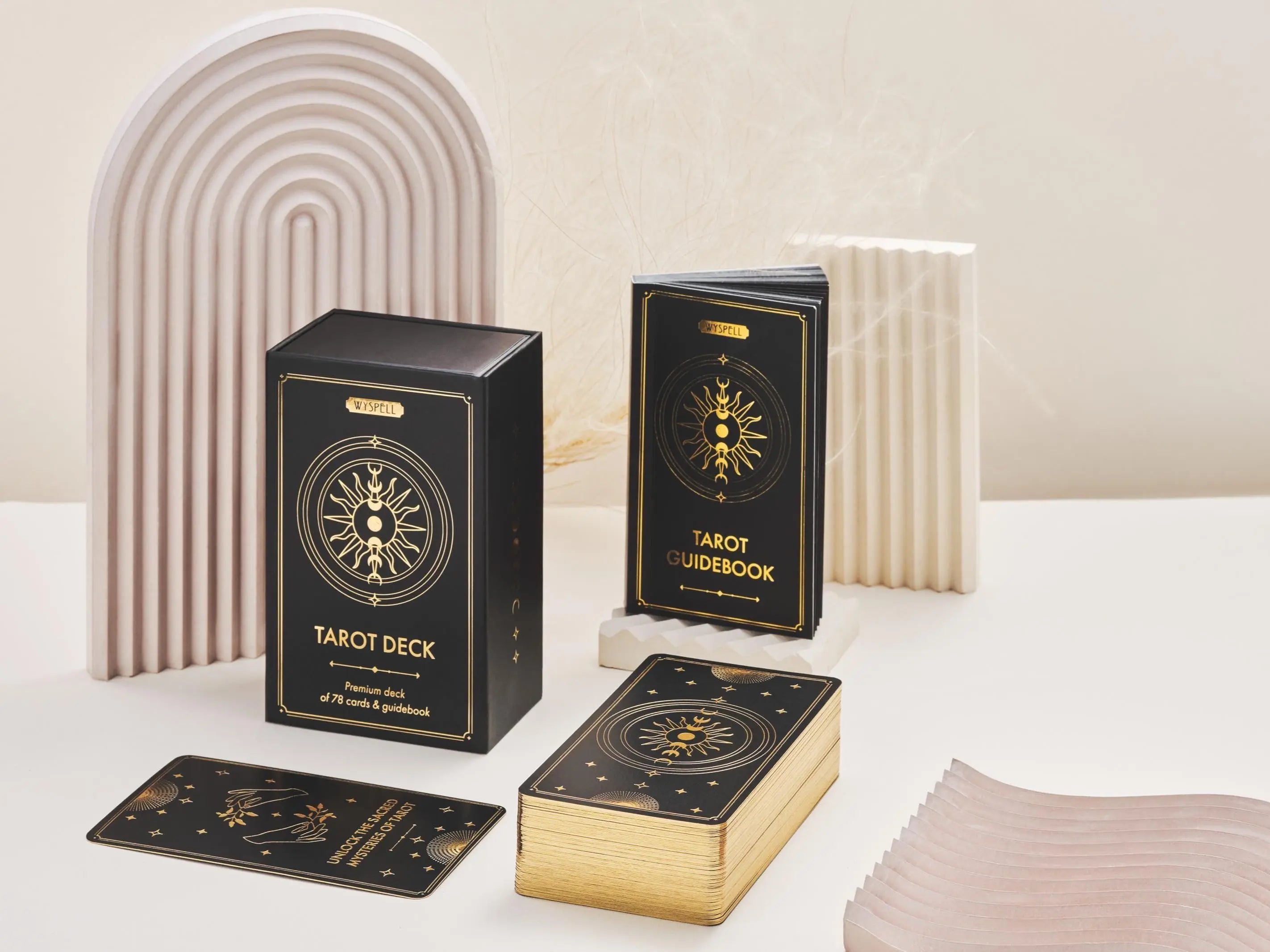Gold Tarot Deck - New Age Realms
