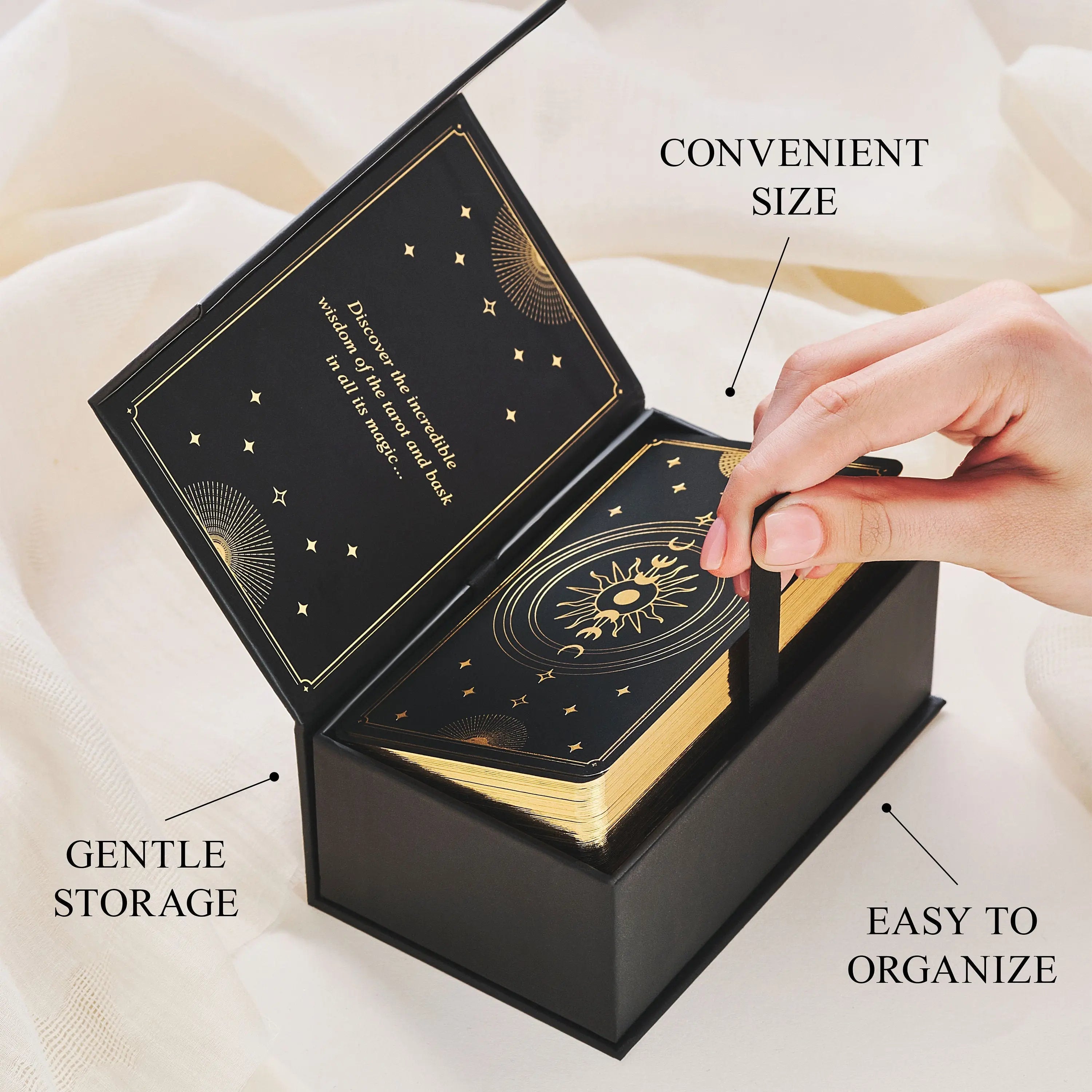Gold Tarot Deck - New Age Realms