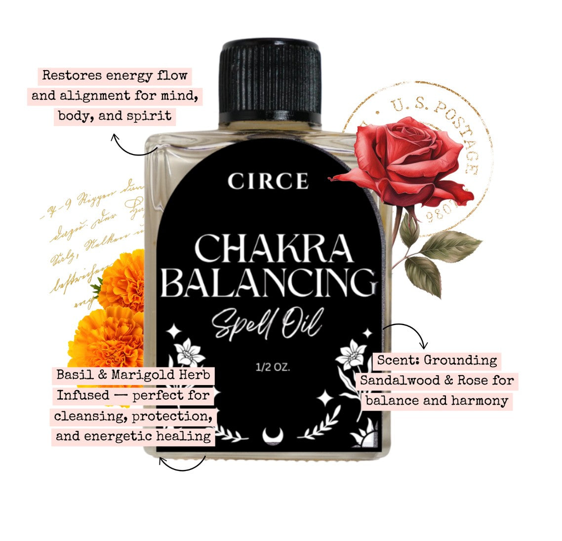 Chakra Balancing Oil — Energy Alignment Ritual - New Age Realms