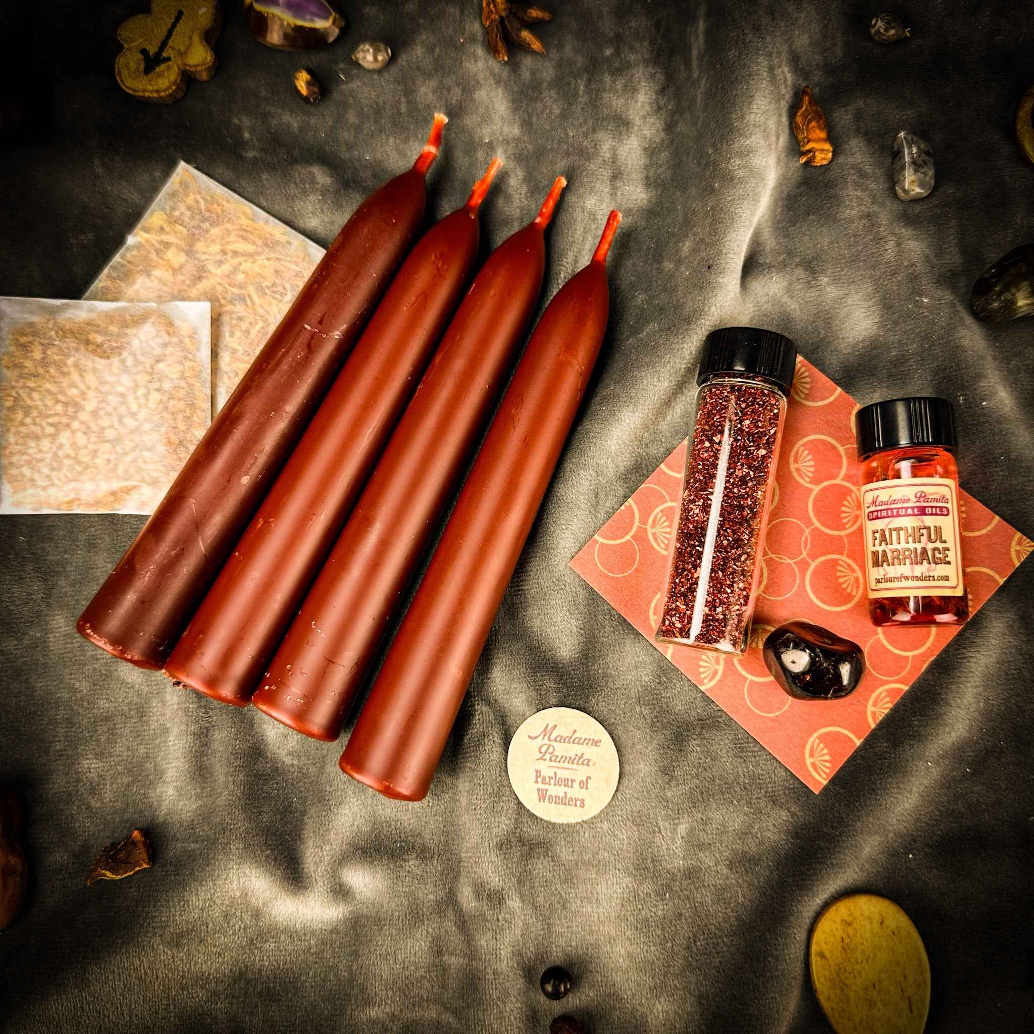 Commitment Candle Spell Booster Pack - Add Fidelity and Stability to Any Candle Spell Kit