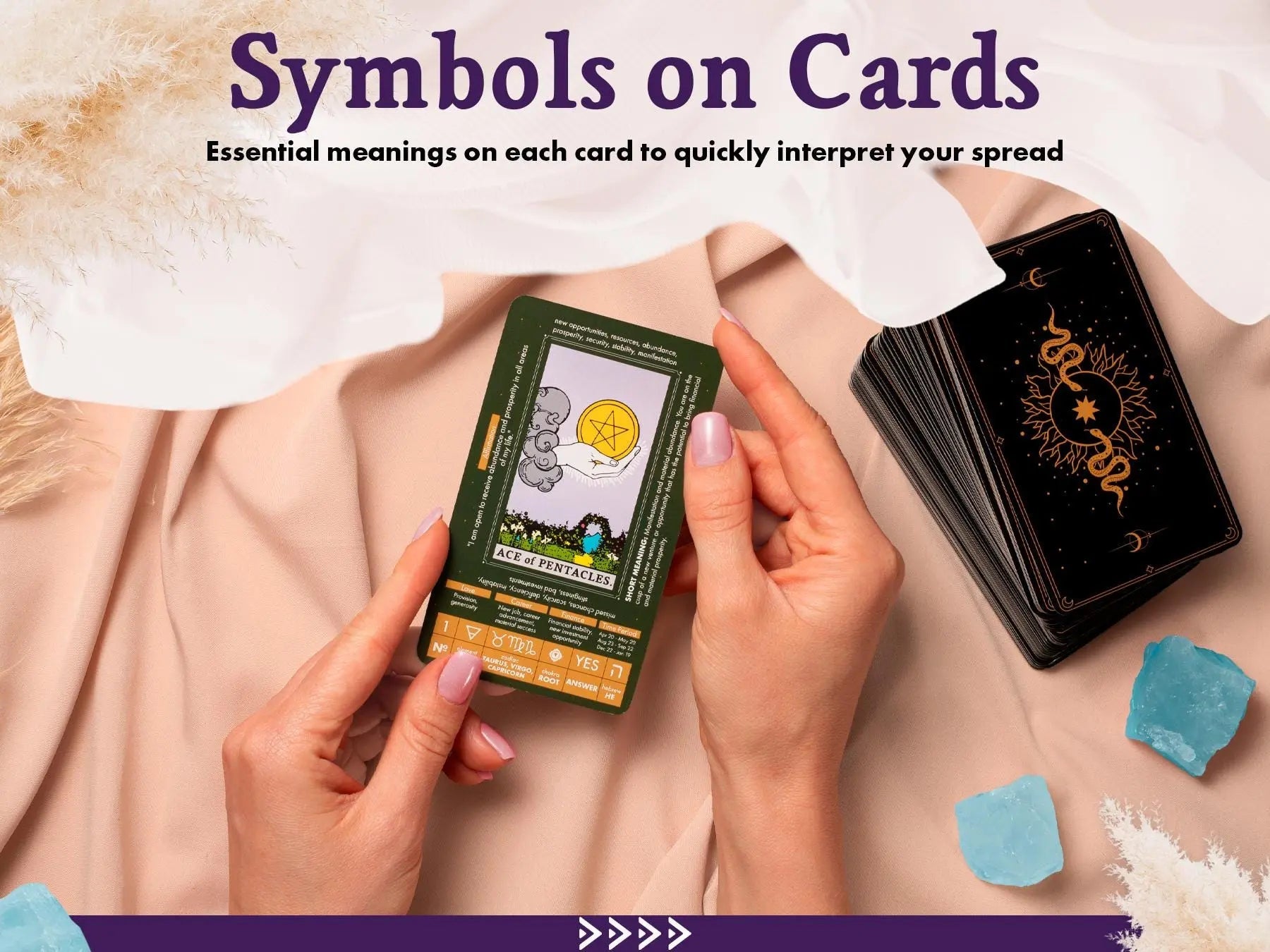 Learning Tarot Deck - New Age Realms