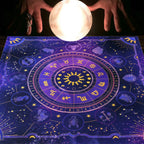 Tarot Moon and Sun Tree Tablecloth - New Age Realms