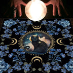 Tarot Moon and Sun Tree Tablecloth - New Age Realms