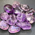 Large Purple Amethyst Crystal Tumbled (By The Piece Or Pound) Bulk Wholesale Lot Polished Gemstones - New Age Realms
