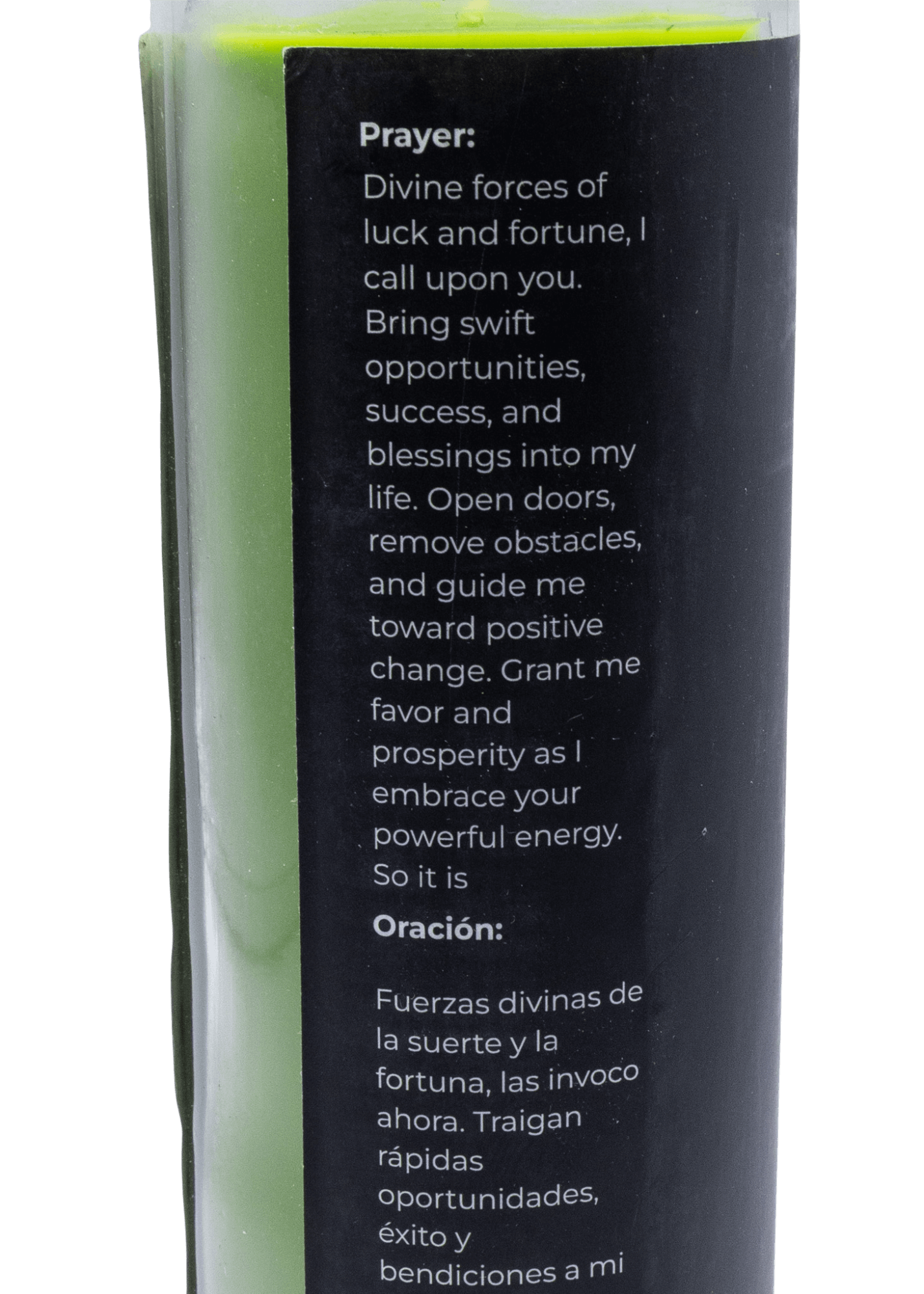 Fast Luck 7 Day Ritual Candle - New Age Realms