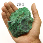 Fibrous Malachite Mixed Sizes Bulk Wholesale Lot Raw Crystals Minerals Gemstones - New Age Realms
