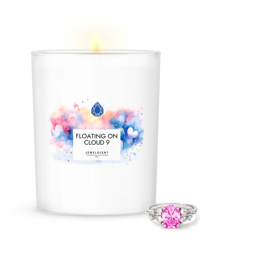 Floating On Cloud 9 18oz Mystery Jewelry Candle - New Age Realms