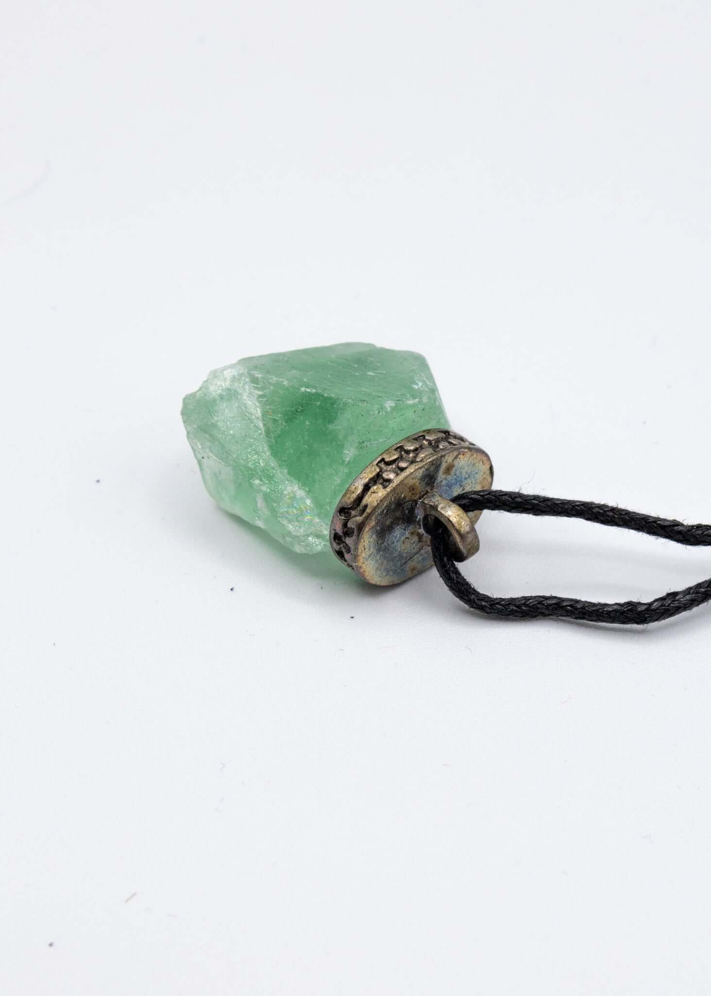 Fluorite Crystal Necklace - New Age Realms