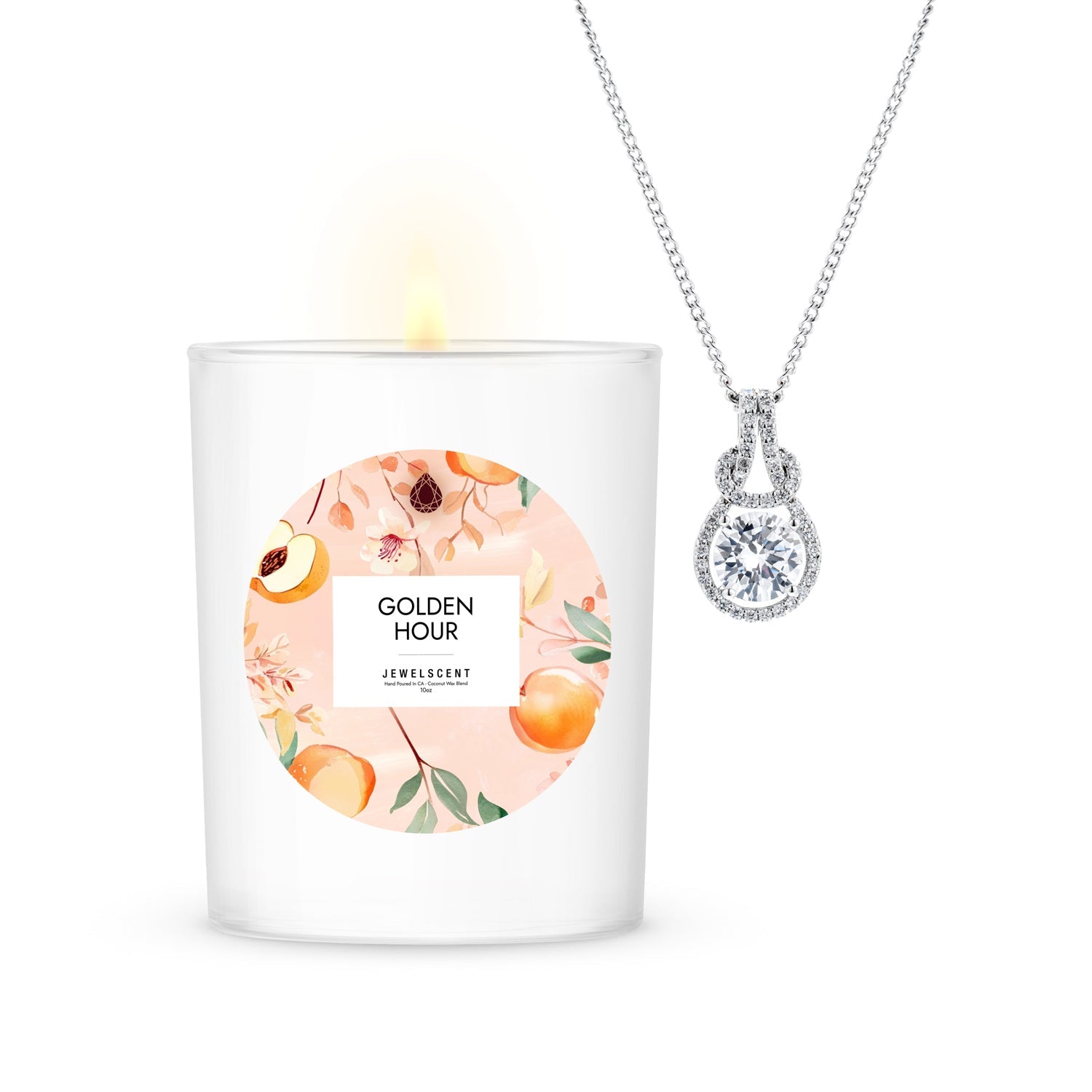 Golden Hour 10oz Mystery Jewelry Candle - New Age Realms