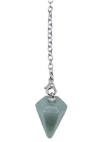 Green Aventurine Crystal Pendulum - New Age Realms