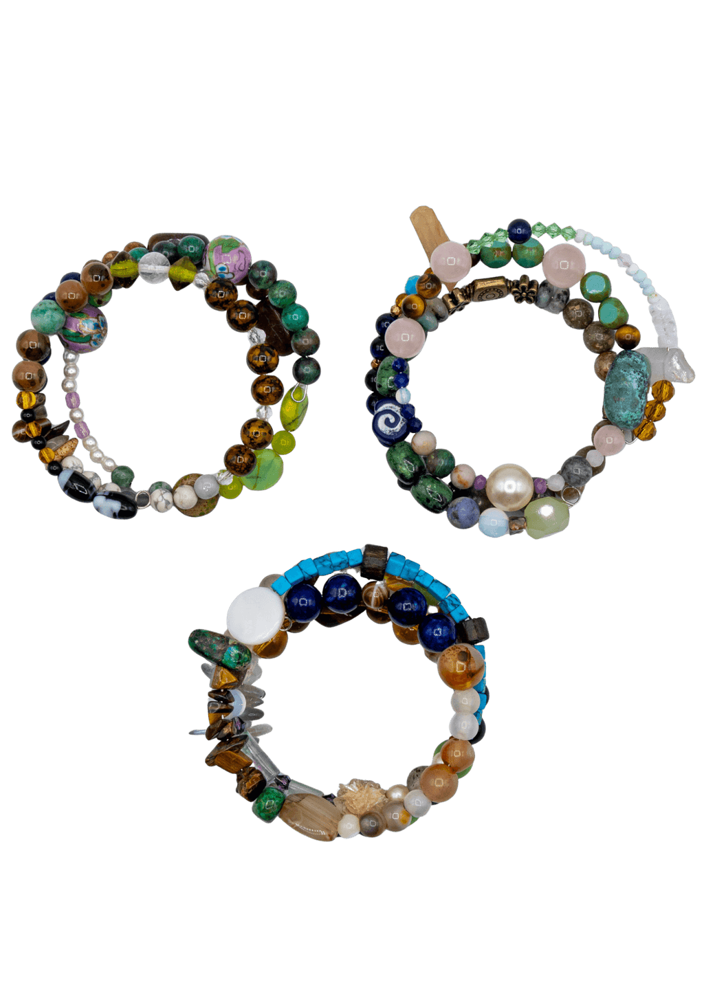 Handmade Beaded Wrap Bracelets - New Age Realms