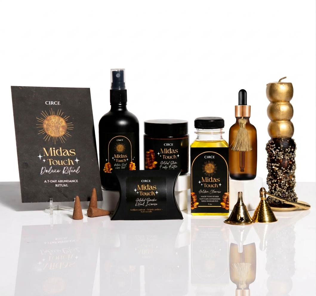 Midas Touch Ritual Collection | Abundance Set - New Age Realms
