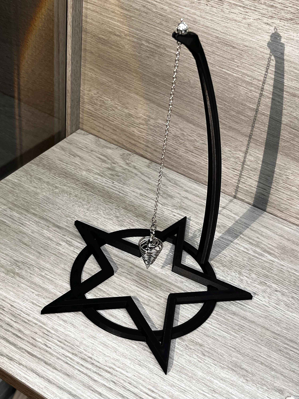 Pentacle Pendulum Stand (3D Printed PLA Plastic)