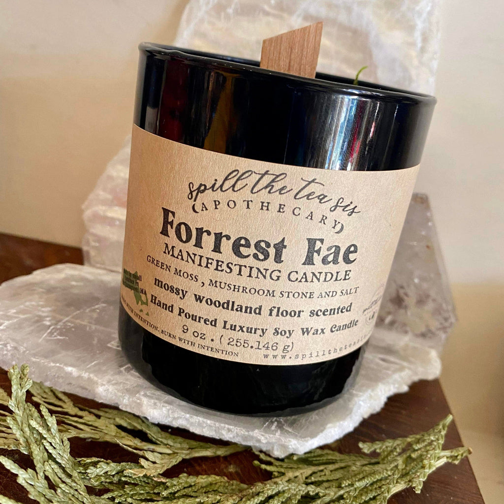 Vela Forest Fae | Vela de Cera de Soja con Magia de Hadas e Intención del Bosque