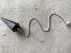 Shungite Pendulum - Divination Tool - New Age Realms