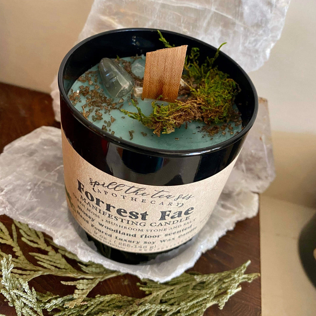 Vela Forest Fae | Vela de Cera de Soja con Magia de Hadas e Intención del Bosque