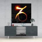 Horoscopes - Capricorn Glass Wall Art - New Age Realms