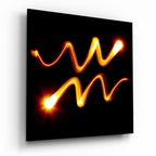 Horoscopes - Aquarius Glass Wall Art - New Age Realms