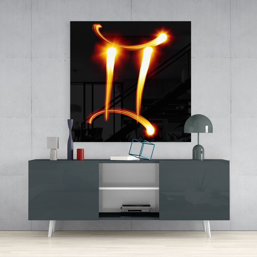 Horoscopes - Gemini Glass Wall Art - New Age Realms