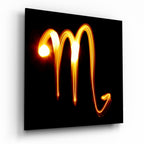 Horoscopes - Scorpio Glass Wall Art - New Age Realms