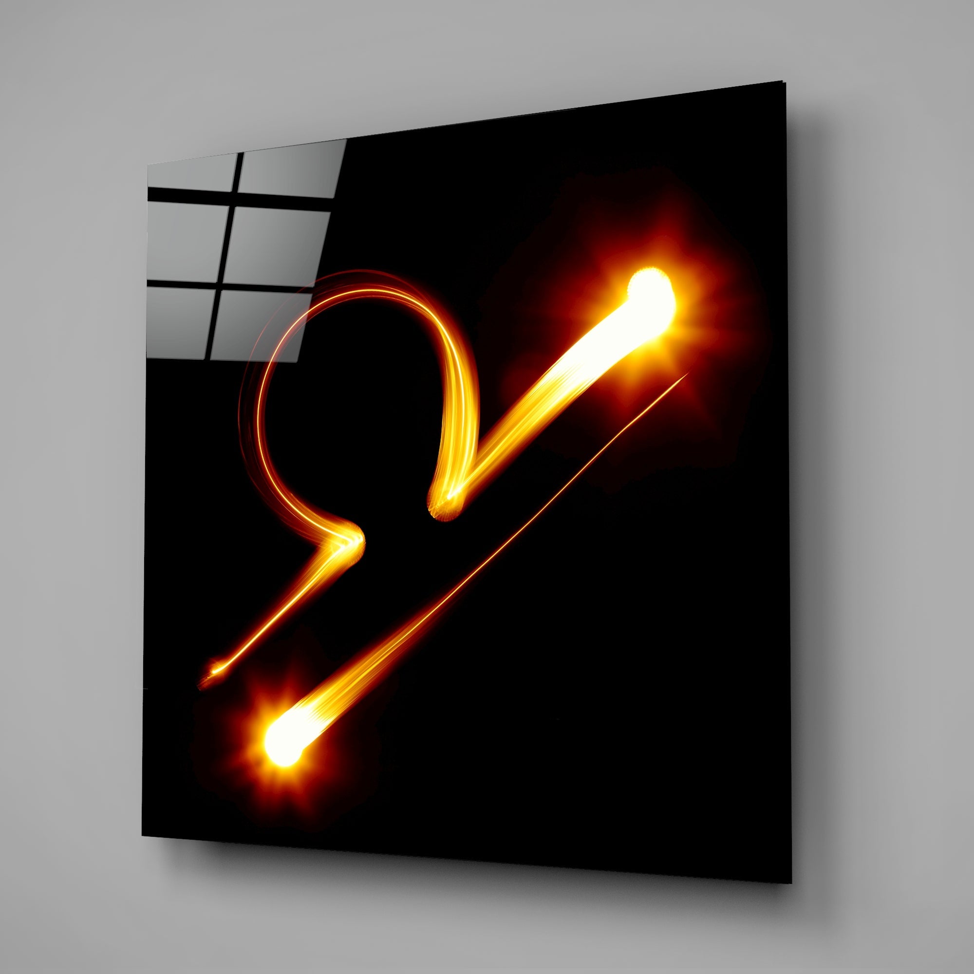 Horoscopes - Libra Glass Wall Art - New Age Realms