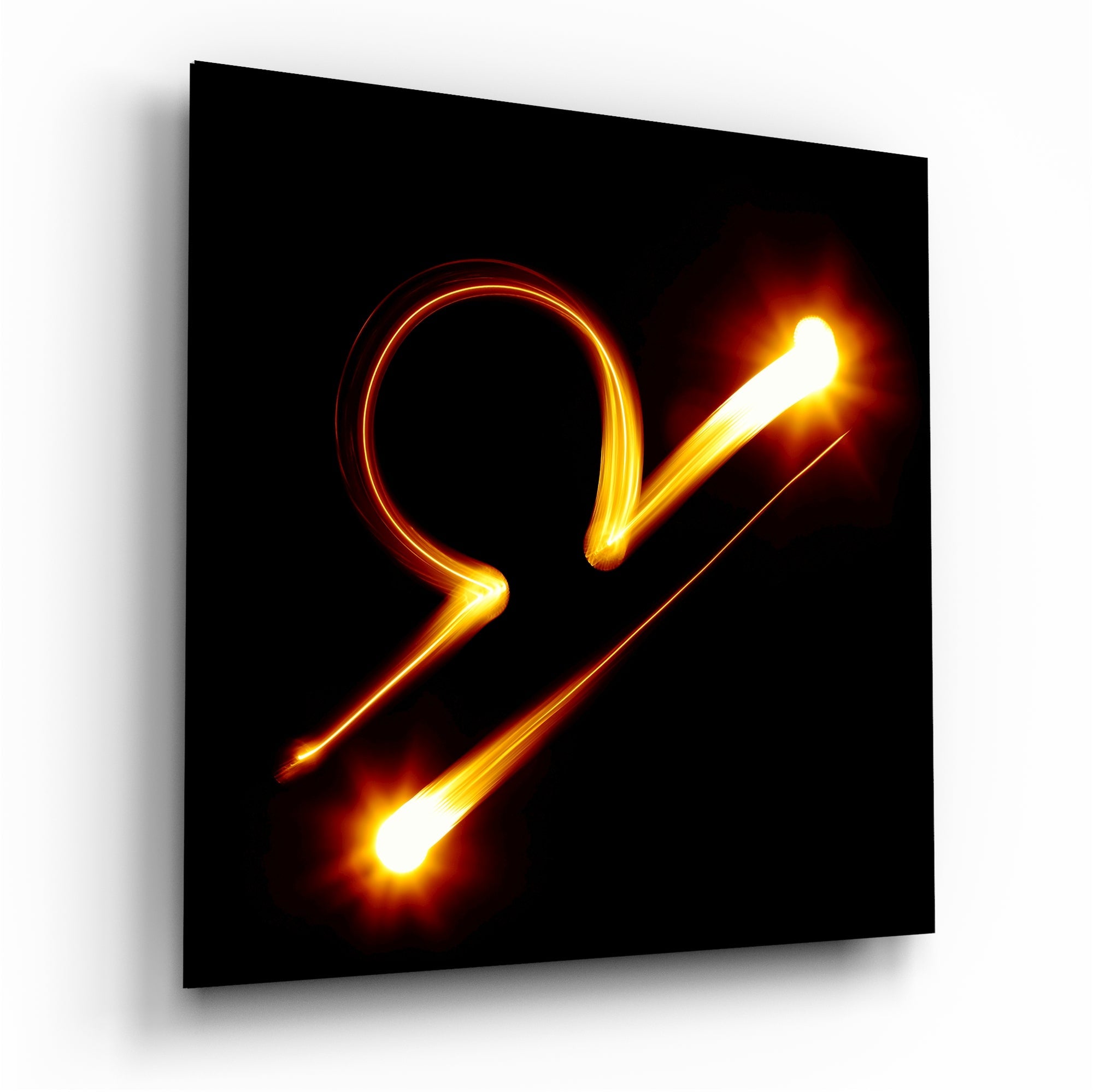 Horoscopes - Libra Glass Wall Art - New Age Realms