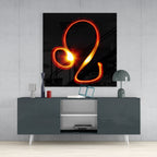 Horoscopes - Leo Glass Wall Art - New Age Realms