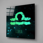Horoscopes - Libra Glass Wall Art - New Age Realms