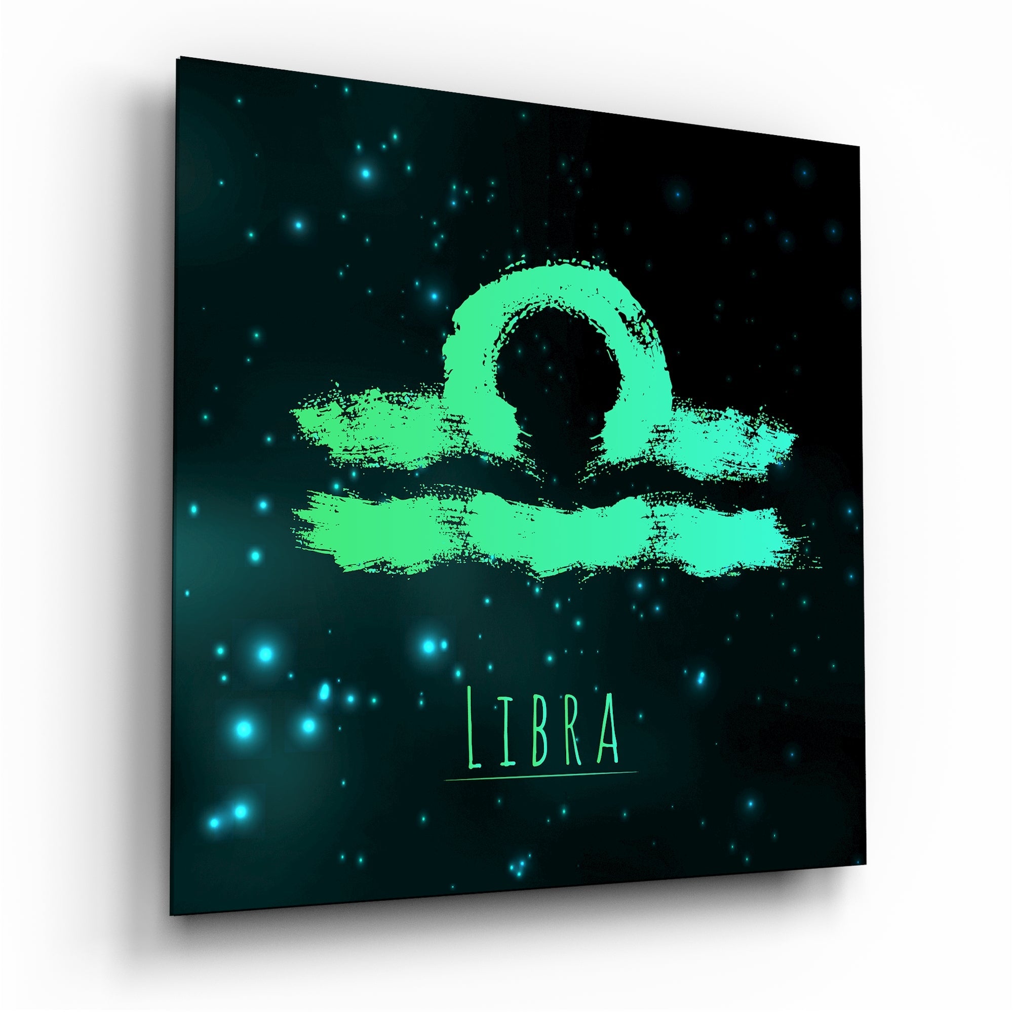 Horoscopes - Libra Glass Wall Art - New Age Realms