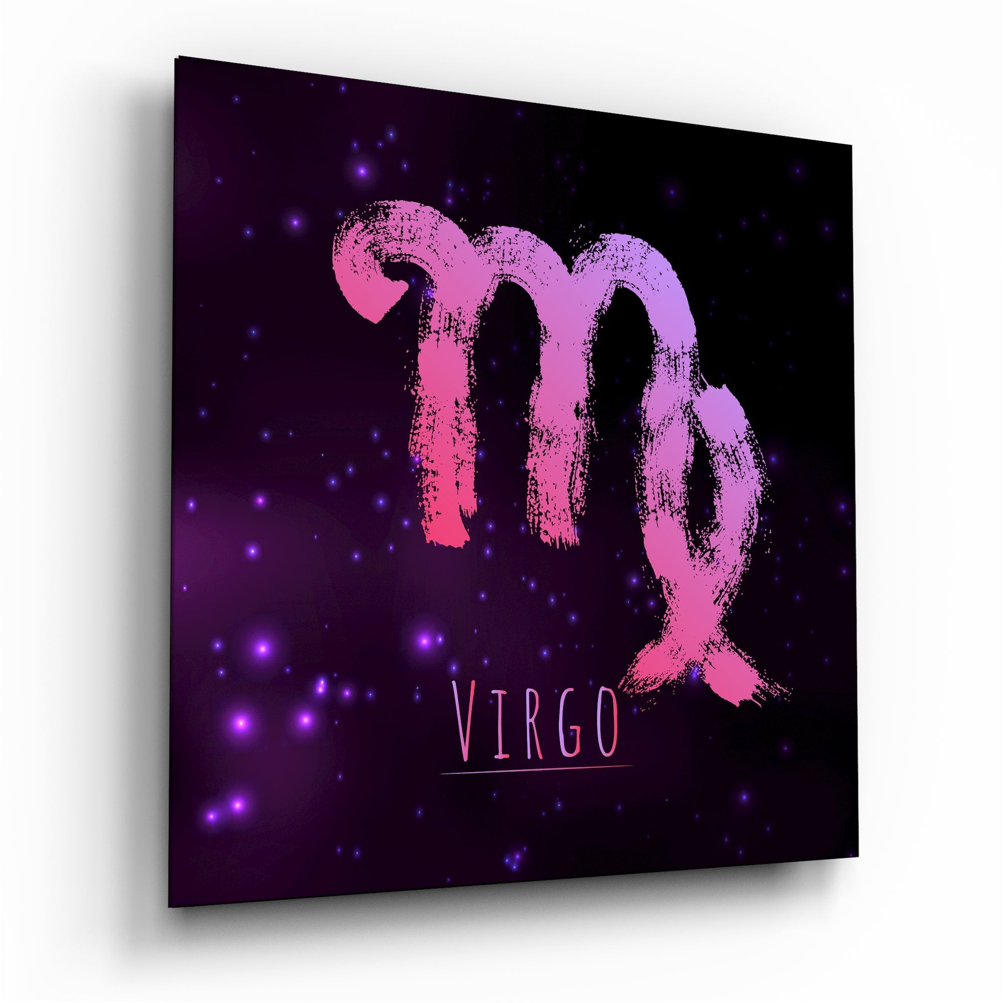 Horoscopes - Virgo Glass Wall Art - New Age Realms