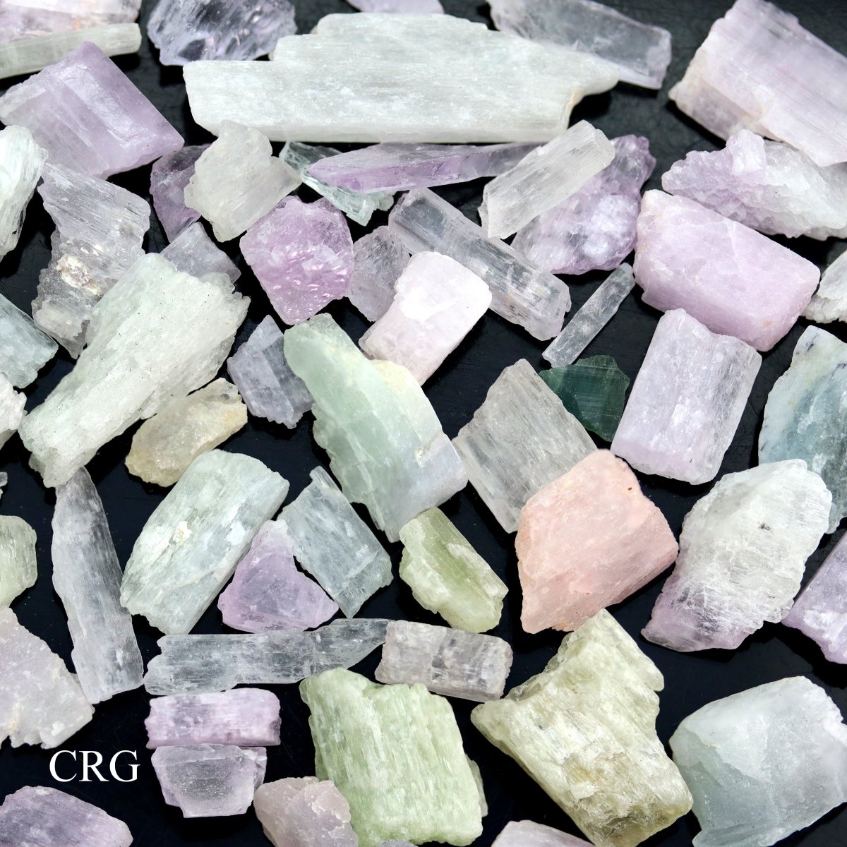 Kunzite Raw Crystals (1 Pound) Size 10 to 40 mm Bulk Wholesale Lot Minerals - New Age Realms