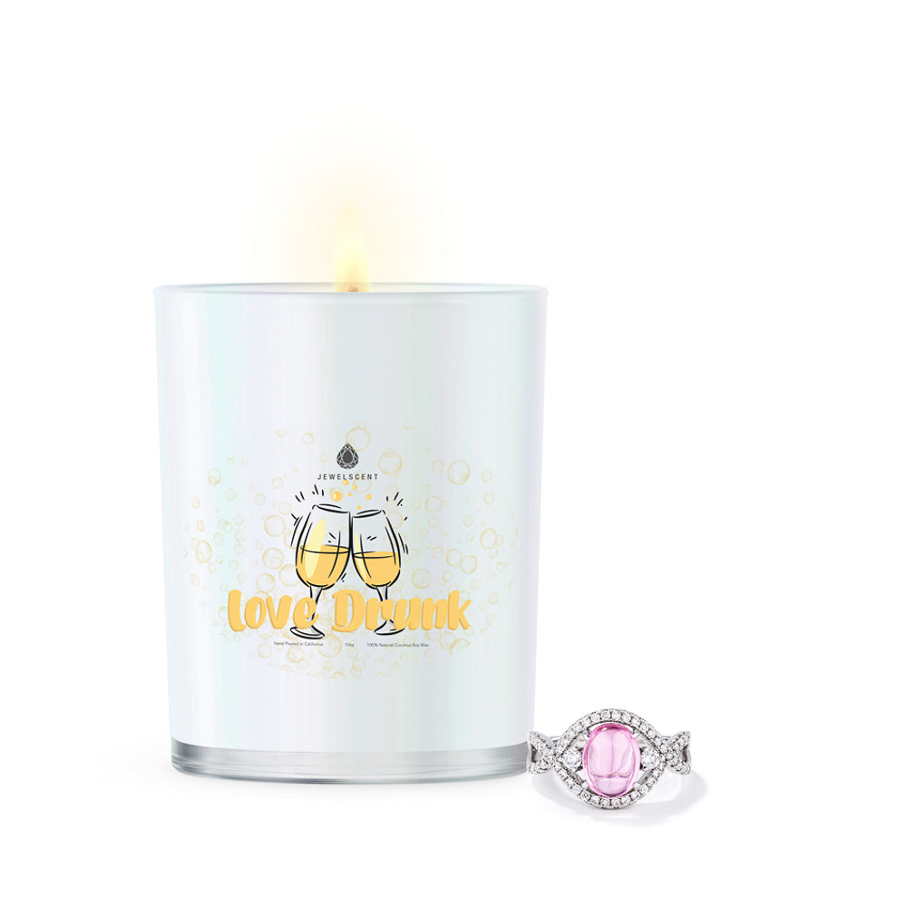 Love Drunk 10oz Mystery Jewelry Candle - New Age Realms