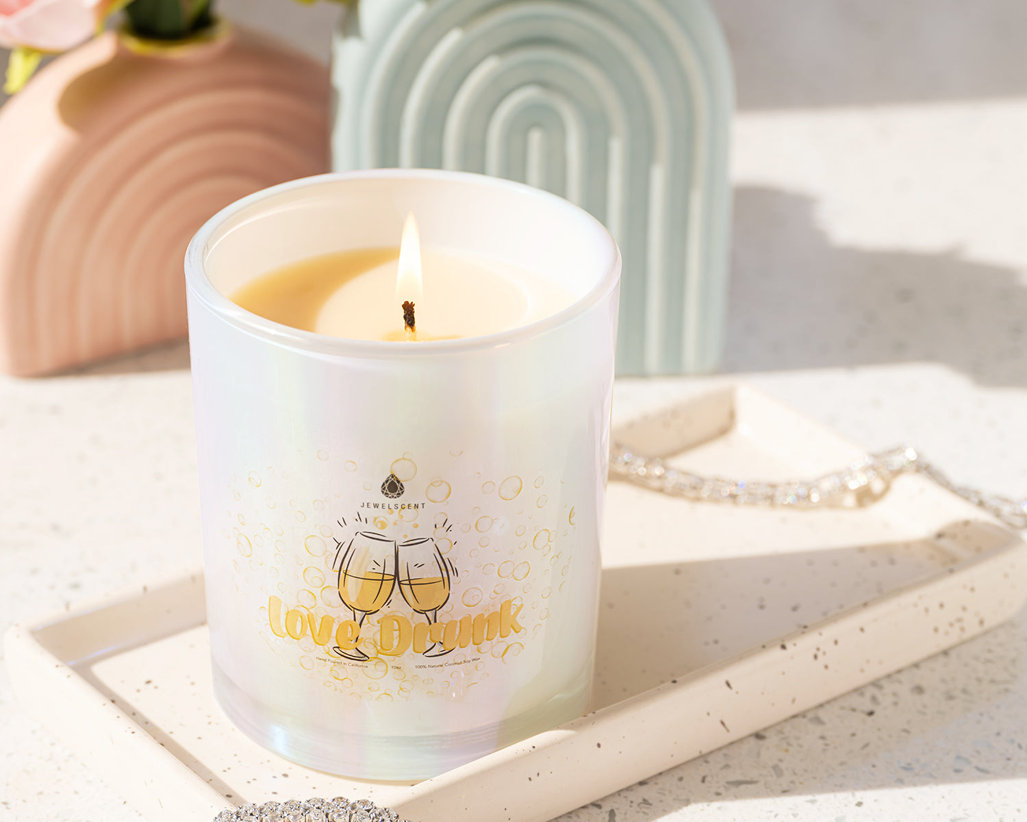 Love Drunk 10oz Mystery Jewelry Candle - New Age Realms