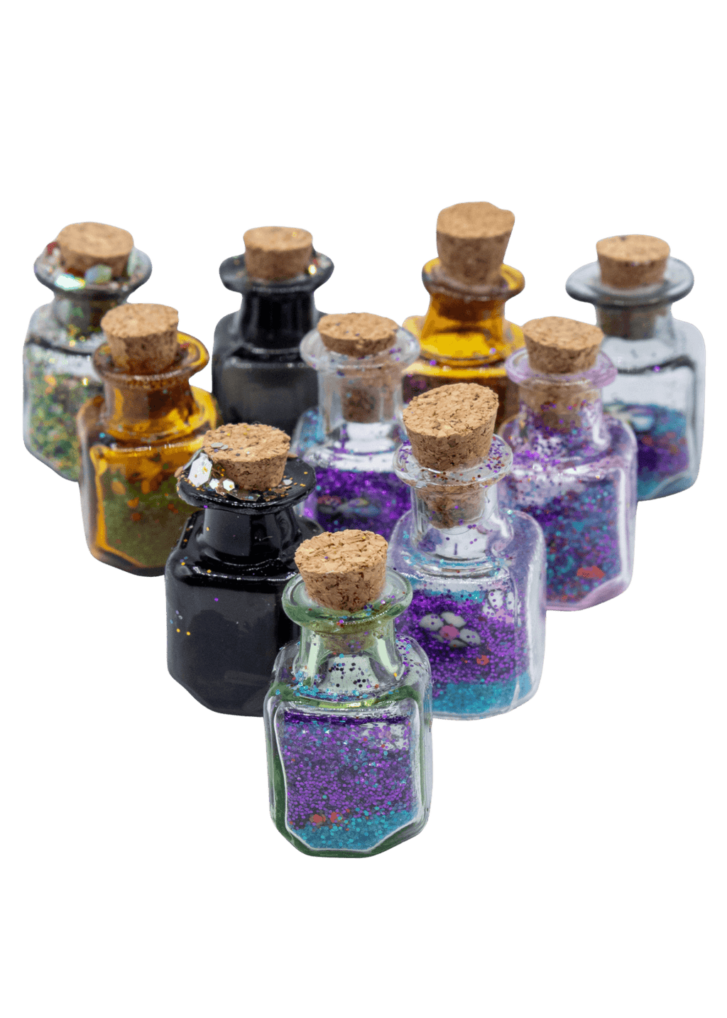 Mini Glitter Potion Ritual Jar - New Age Realms