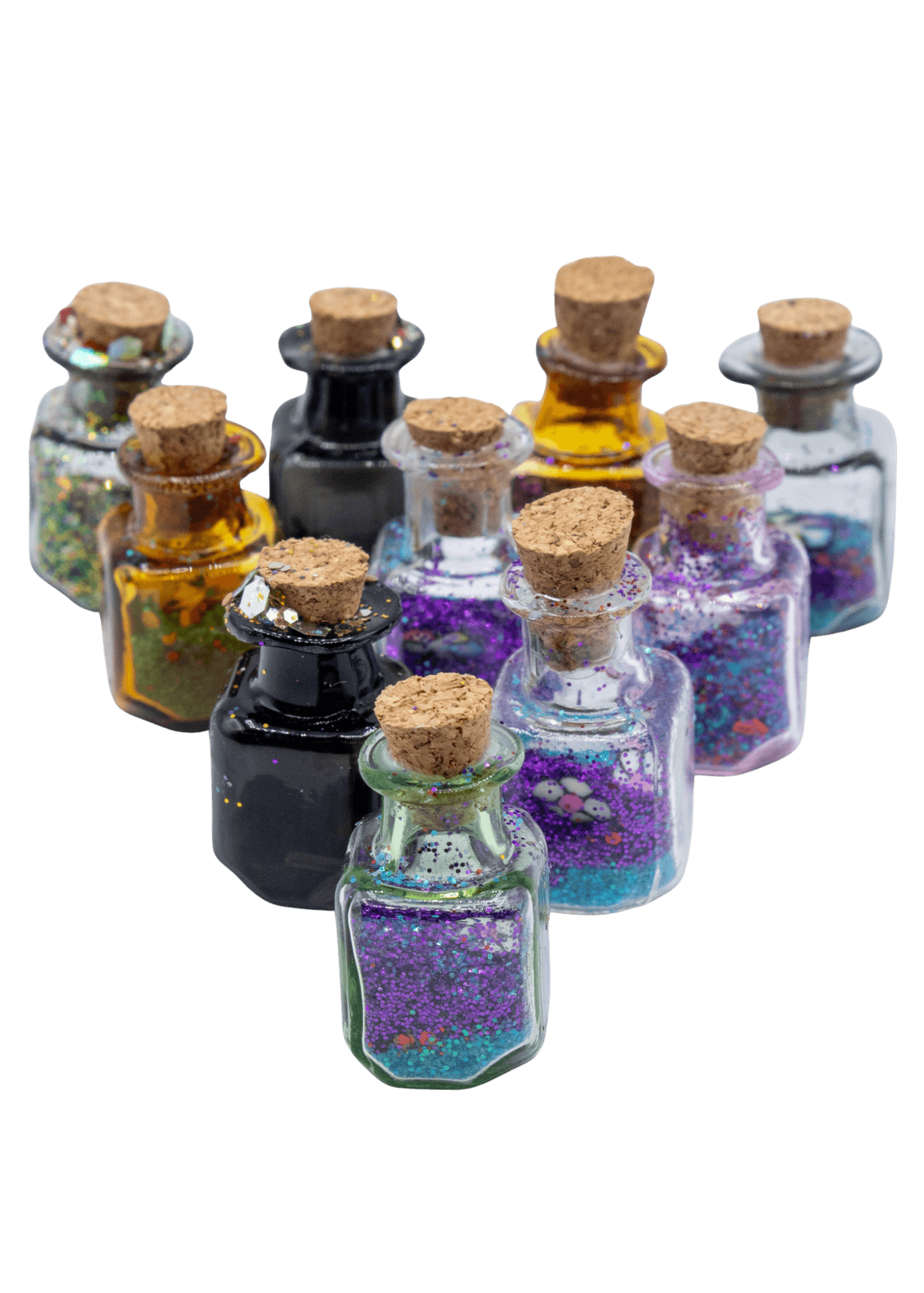 Mini Glitter Potion Ritual Jar - New Age Realms