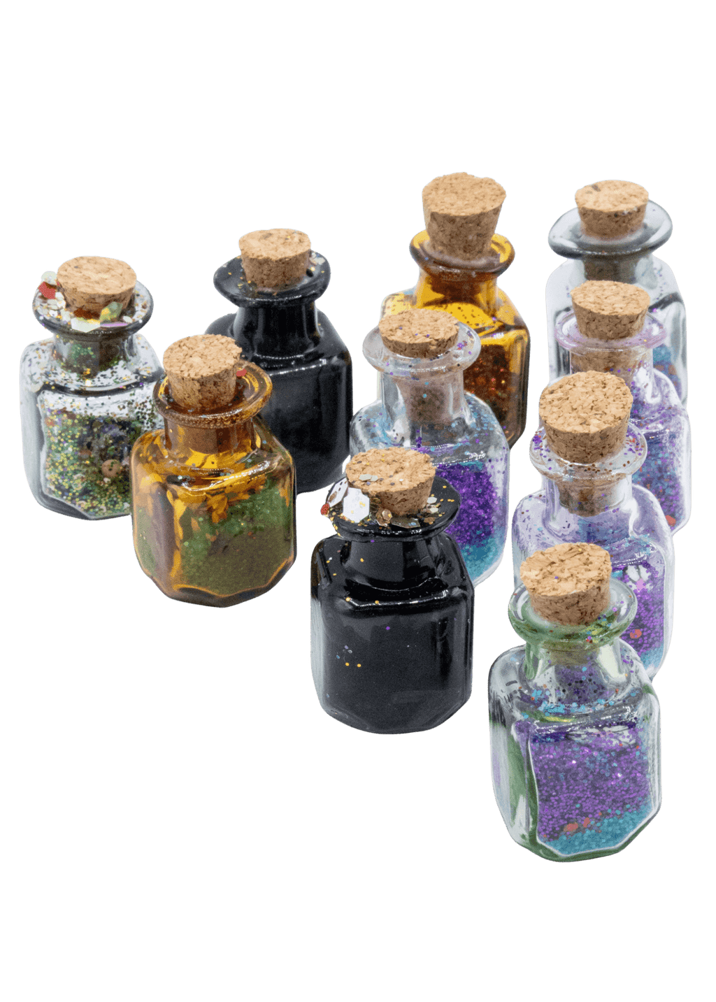 Mini Glitter Potion Ritual Jar - New Age Realms