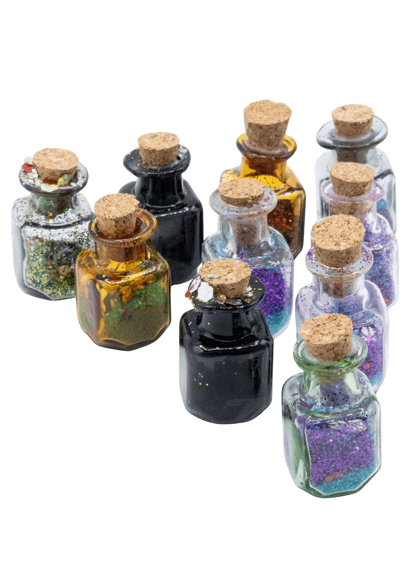 Mini Glitter Potion Ritual Jar - New Age Realms