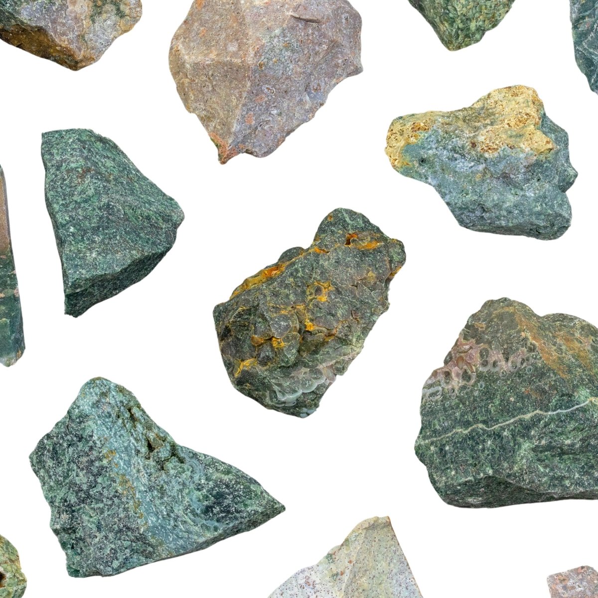 Ocean Jasper Rough (Size 1 To 2 Inches) Wholesale Raw Crystals Minerals Gemstones - New Age Realms